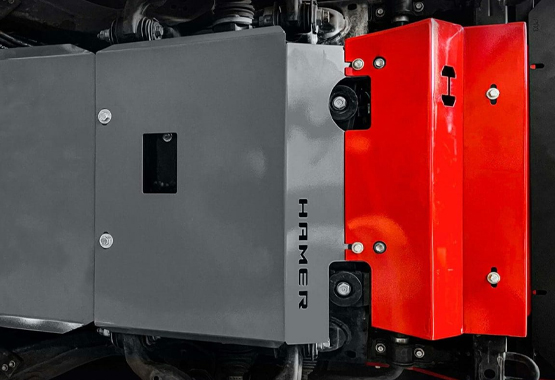 hamer bash plate toyota land cruiser prado 150 series 2009 to 2024 model 1-piece bashplate