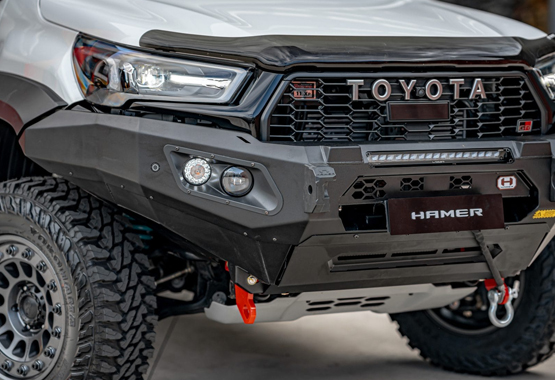 hamer king series bullbar toyota hilux gr 2023 to current model bull bar