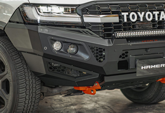 hamer king series bullbar toyota landcruiser 300 series 2022 to current model lc300 land cruiser 300 bull bar