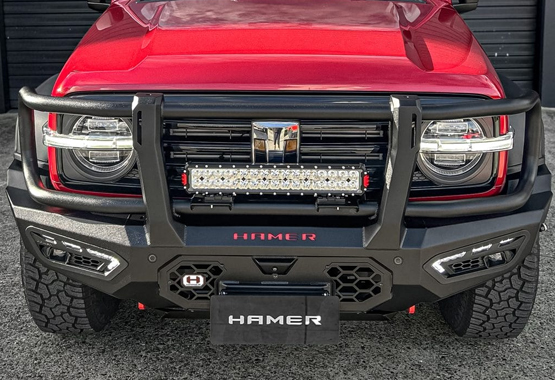 hamer atlas series plus bull bar to suit gwm cannon tank 300 2023 to current model triple hoop