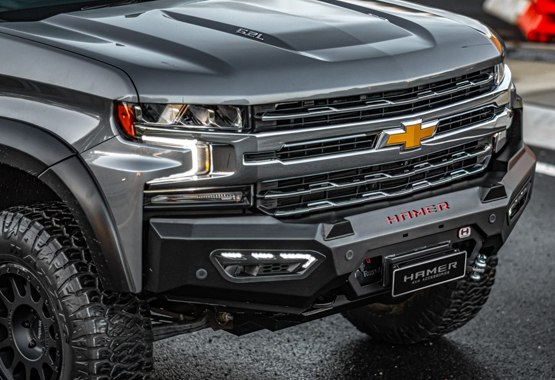 hamer atlas series bullbar chevrolet silverado 1500 2020 to 2022 model bull bar