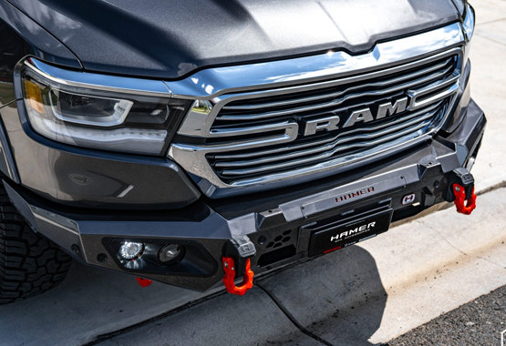 hamer king series bull bar for dodge ram 1500 dt 2021-current front bar
