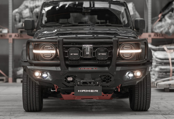 hamer king series plus bull bar to suit gwm cannon tank 300 2023 to current model triple hoop