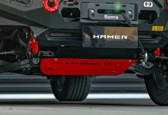 hamer bash plate isuzu mux 2021 to 2024 model mu-x bashplate>