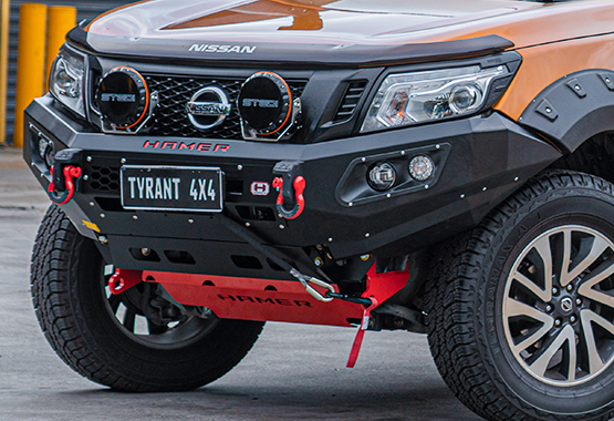 hamer bash plate nissan navara np300 2015-2020 model 1-piece