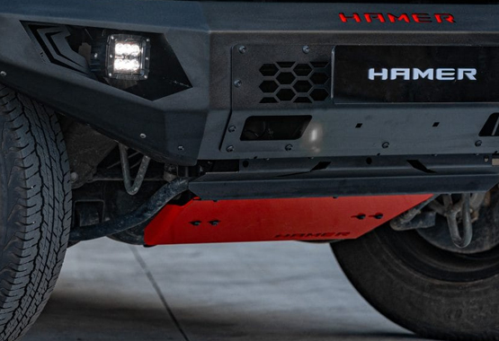 hamer bash plate suzuki jimny 2019 to current model 1-piece bashplate>