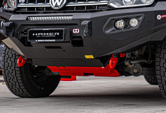 hamer bash plate volkswagen amarok 1-piece bashplate vw>
