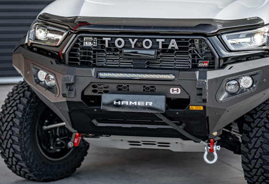 hamer king series bullbar toyota hilux gr 2023 to current model bull bar