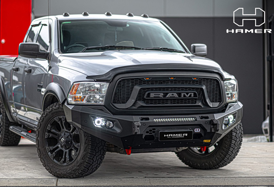 hamer king series bull bar for dodge ram 1500 ds 2017-2021 front bar