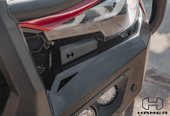 hamer king series plus bull bar to suit mazda bt50 2025-current model bt-50 triple hoop protection