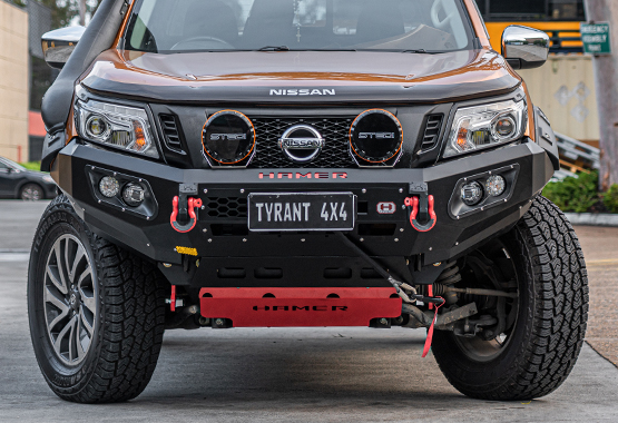 hamer bash plate nissan navara np300 2015-2020 model 1-piece