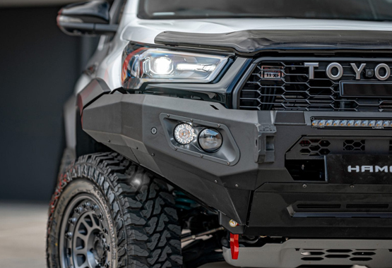 hamer king series bullbar toyota hilux gr 2023 to current model bull bar