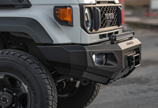 hamer king series bull bar toyota landcruiser 70 series 2023 to current models lc70 series land cruiser bullbar