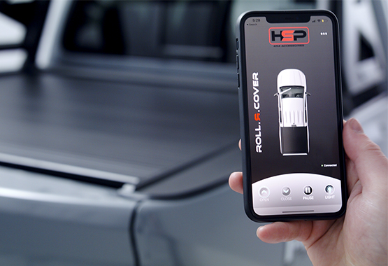 hsp electric roller shutter cover to suit Foton Tunland V7 V9 2025-current models sports bar compatible