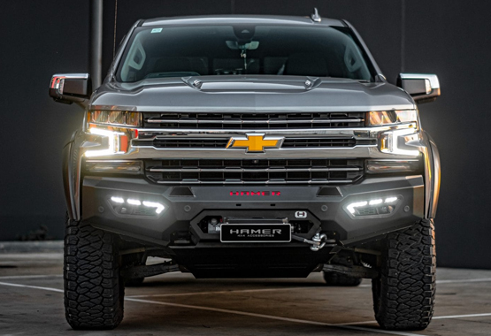 hamer atlas series bullbar chevrolet silverado 1500 2020 to 2022 model bull bar