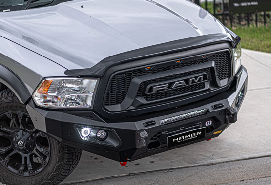 hamer king series bull bar for dodge ram 1500 ds 2017-2021 front bar