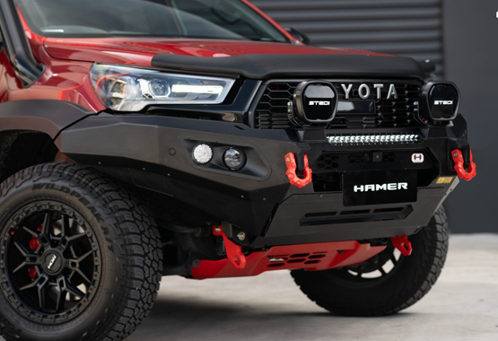 hamer king series bullbar toyota hilux gr 2023 to current model bull bar
