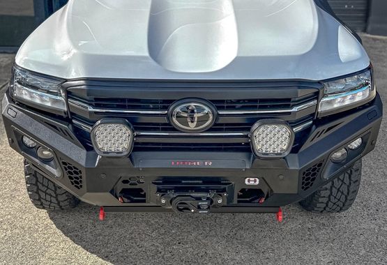 hamer king series bullbar toyota landcruiser 300 series 2022 to current model lc300 land cruiser 300 bull bar