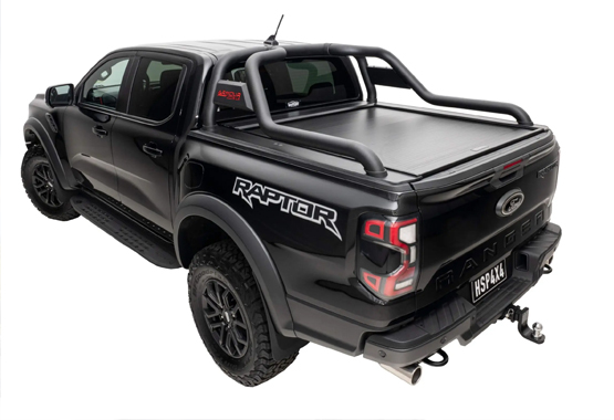 hsp armour sports bar for next gen ranger and raptor, steel extended sports bar suit hsp electric roller shutter or factory tub>