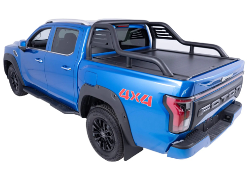 hsp electric roller shutter cover to suit Foton Tunland V7 V9 2025-current models sports bar compatible>