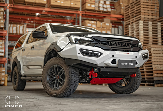 hamer atlas series bullbar isuzu dmax 2024 to current models d-max bull bar>