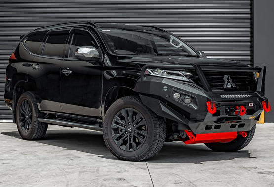 hamer king series plus to suit mitsubishi pajero sport 2021-current model, triple hoop protection>