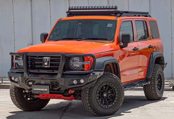 hamer king series plus bull bar to suit gwm cannon tank 300 2023 to current model triple hoop>