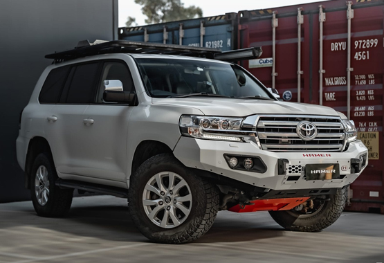 hamer king series bullbar toyota land cruiser 200 series 2015-2021 models landcruiser 200 bull bar>