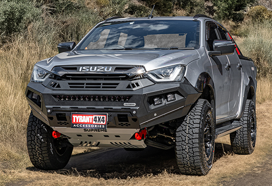 bull bars dmax supreme x-series front bar