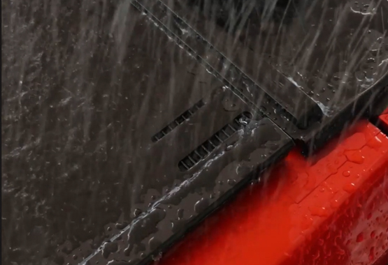 hsp electric roller shutter roll r cover key fob operation, onboard buttons, phone app operation, premium australian made roller shutter