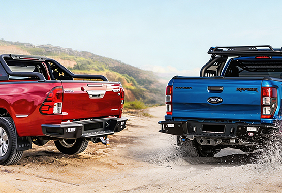 Hamer Rear Bars | 4x4 Rear Protection & Offroad Capable