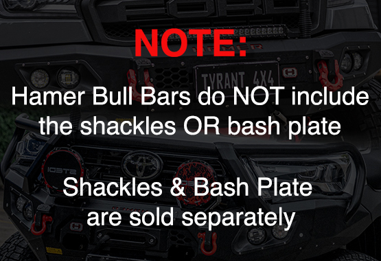 hamer king series bullbar toyota hilux gr 2023 to current model bull bar