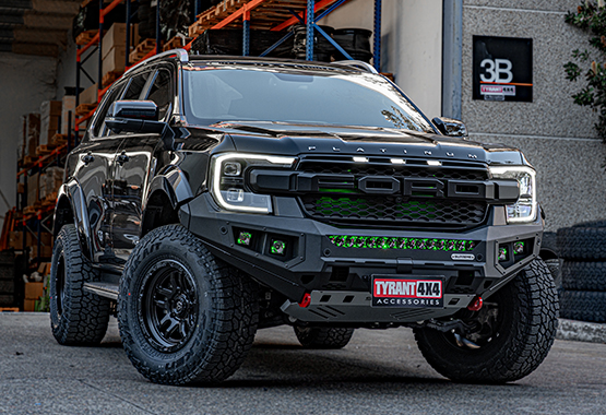 supreme bull bar x-series front bar hoopless bullbars