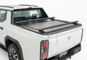 hsp load bars cross bars to suit MG U9 2025 Designed specifically for ute tubs and roller shutter systems, HSP Load Bars give you the ability to carry larger gear without sacrificing tub access.