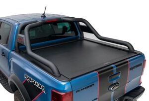 hsp armour sports bar for ford ranger raptor px-series 2011 to 2021 models steel sports bar to suit hsp electric roller shutter or factory tub