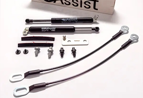 hsp tailgate assist for isuzu dmax 2021 to current models dampens the load while the tailgate is declining and reduces the weight when inclining