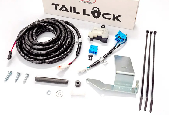 hsp tailgate lock for ldv t60 2017 to current model, tail gate locks with factory key fob protecting tub