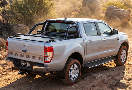 hsp load bars cross bars to suit ford ranger raptor px 2011 to 2021 Designed specifically for ute tubs and roller shutter systems, HSP Load Bars give you the ability to carry larger gear without sacrificing tub access.>