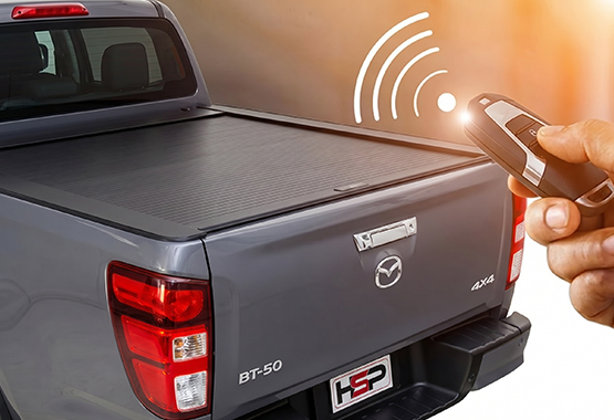 hsp tailgate lock for mazda bt50 2021 to current model, tail gate locks with factory key fob protecting tub>