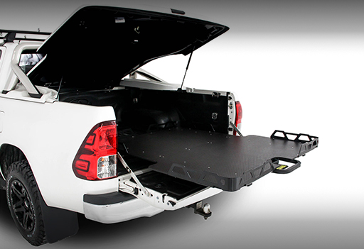 hsp tray slider load slide to suit toyota hilux sr5 gr rugged x 2015-2025 models>