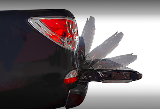 hsp tailgate assist for mazda bt50 2013 to 2020 models dampens the load while the tailgate is declining and reduces the weight when inclining>