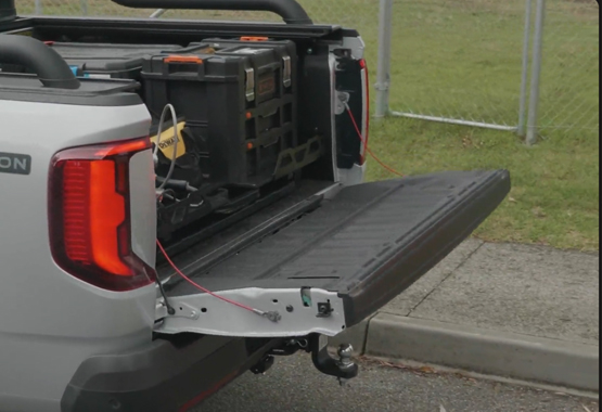 hsp tailgate assist A 4x4 tailgate assist is an aftermarket accessory kit, typically featuring gas struts and mounting hardware, designed to control the opening speed and reduce the lifting weight of a ute 4x4 heavy tailgate