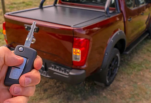 HSP tailgate lock, automatically lock and unlock using factory key fob