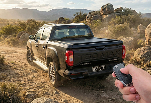 HSP tailgate lock, automatically lock and unlock using factory key fob