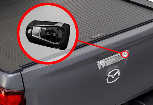 HSP tailgate lock, automatically lock and unlock using factory key fob