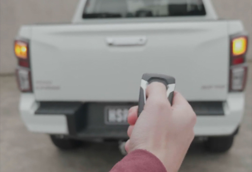 HSP tailgate lock, automatically lock and unlock using factory key fob