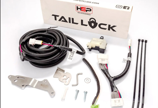 HSP tailgate lock, automatically lock and unlock using factory key fob