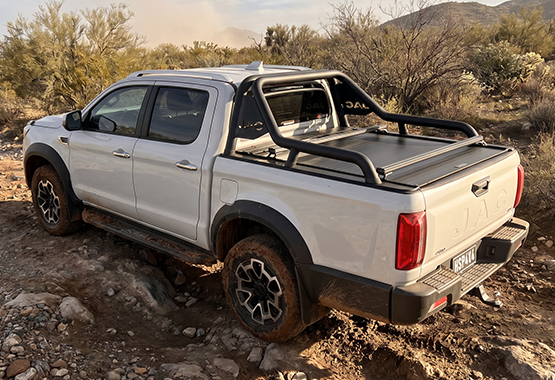 hsp load bars to suit JAC T9 2025 to current model cross racks across the tub>