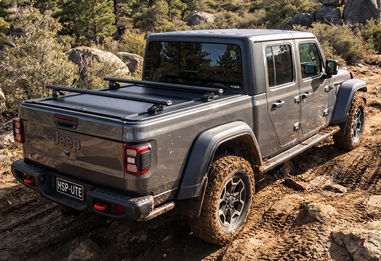 hsp load bars to suit jeep gladiator JT 2019 to current model cross racks across the tub>