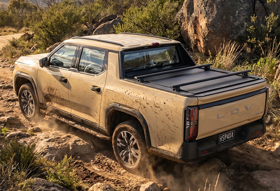 hsp load bars cross bars to suit LDV terron 9 2025 to current models Designed specifically for ute tubs and roller shutter systems, HSP Load Bars give you the ability to carry larger gear without sacrificing tub access.>